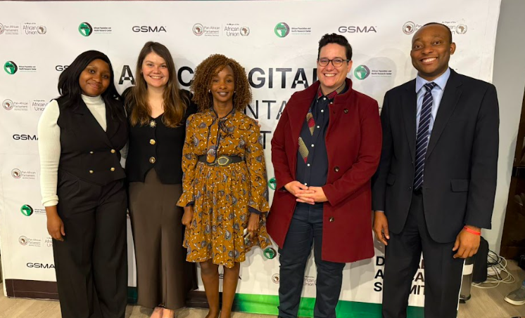 The Genesis team at the Africa Digital Parliamentary Summit